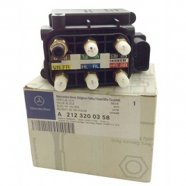 Блок клапанов пневмоподвески Mercedes-Benz GLE-class W166