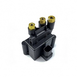 Блок клапанов пневмоподвески AirBagit для Mercedes-Benz E-class W212 (2009-2016)