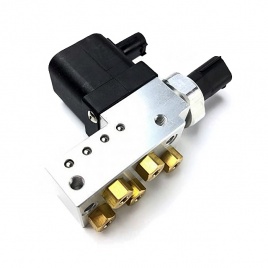 Блок клапанов пневмоподвески AirBagit для Mercedes-Benz E-class W211