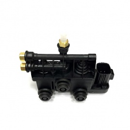 Блок клапанов пневмоподвески AirBagit для Land Rover Discovery 4